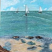 Парусная регата. Азовское море, лето 2024 г.