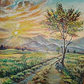 Дорога в горы.