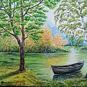 Лесное озеро