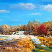 Последний тающий снег