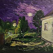 Вечер в деревне