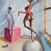 Девочка на шаре