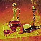 Натюрморт с подсвечником  Still life with the Candlestick