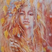 Портрет с дождем