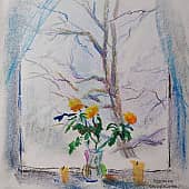 Хризантемы