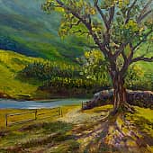 У подножия горы