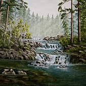 Ручей бежит прозрачный, он чистая душа