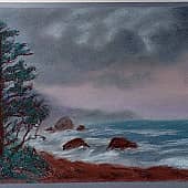 Тучи над побережьем