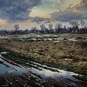 Снег сошёл (этюд)