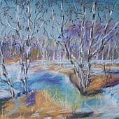 Весенний пейзаж.