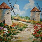 Мельница и лето.