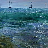 Яхты в море