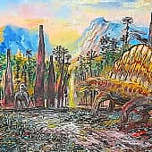 Диметродон и протакситы.