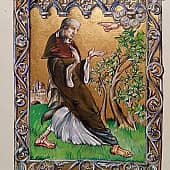 Иллюстрация к средневековой легенде "Вечность"