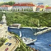 Троллейбусный спуск в Севастополе