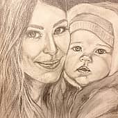 Щечка к щечке