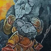 Сказочная Мать всех мышей и Мышка- воин