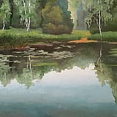 Лесное озеро