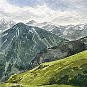 По дороге на обсерваторию Терскол