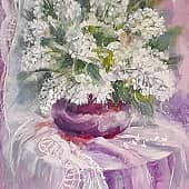 Белая сирень