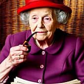 Моя бабушка курит трубку