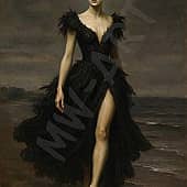 Балерина в черном