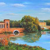 Старый арочный мост в Марфино