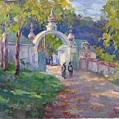 дорога к Жабскому монастырю. Приднестровье