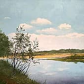 Этюд на исходе лета. Пленэр