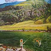 Всплеск с позолотой