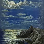 Ночная прогулка.