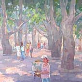 Платановая аллея. Геленджик