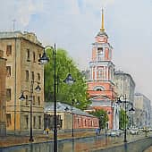 Пятницкая после дождя