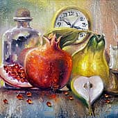 "Натюрморт со свечой"