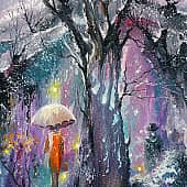 Между деревьями...людьми...