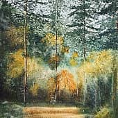 "В осеннем лесу"