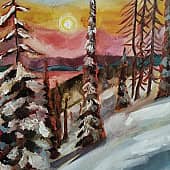 Зимний вечер