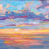 Облака на закате. Пленэр ZhNataly