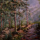 Бор сосновый. Терпким ароматом Воздух разогретый напоён...