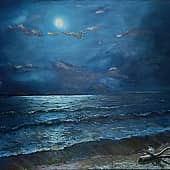 Наблюдение за луной