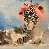 Новогодний котик