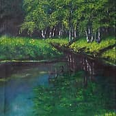 летний пруд