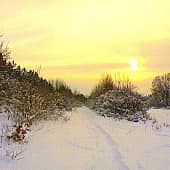 Зимний закат