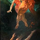 Вольная копия Михаила Зичи "Падающая звезда"