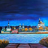 Валдай. Иверский монастырь.