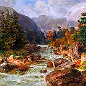 Горная река.