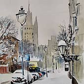 Снежная Москва