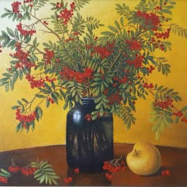 Ветки рябины