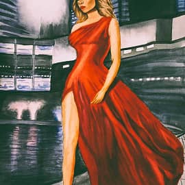 прогулка по ночному городу