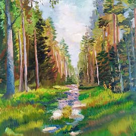 Летний день в лесу